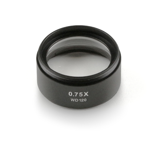 0.75X WD120 Microscope objective lens