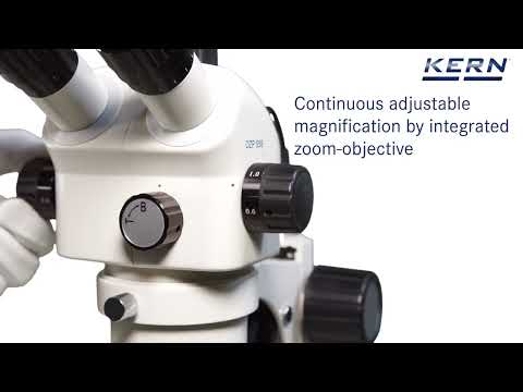 Kern OZP-5 Stereo Zoom Microscope video