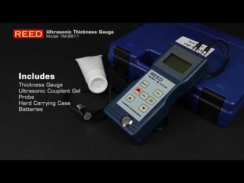 Reed Ultrasonic Thickness Gauge-v