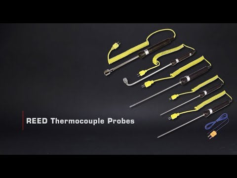 Reed R2930 Right Angle Thermocouple Surface Probe-v