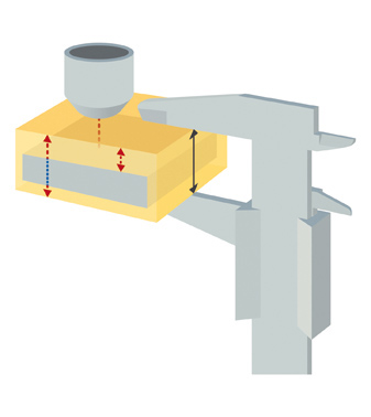 Sauter Ultrasonic Gold Tester-diagram