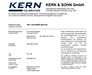 961-281 Factory Calibration Certificate Sound