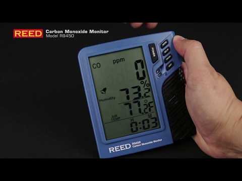 Reed Carbon Monoxide Monitor