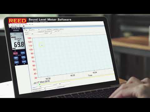 Reed Sound Level Meter & Datalogger with Bargraph-v