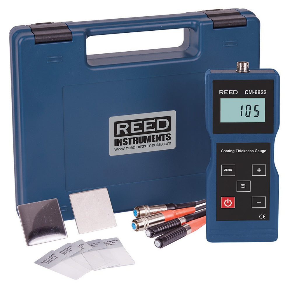 Wht Is A Reed For Measurement Reed CM-8822 Coating Thickness Gauge — The Measurement Shop