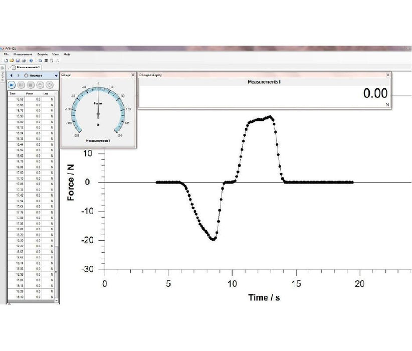 AFH FAST High speed data transfer software for force-time-measurements