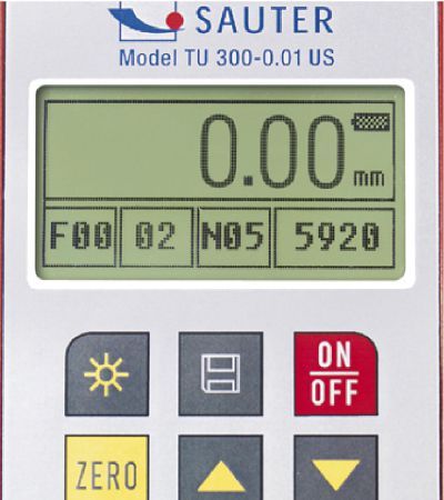 Sauter Ultrasonic Thickness Gauge-Screen