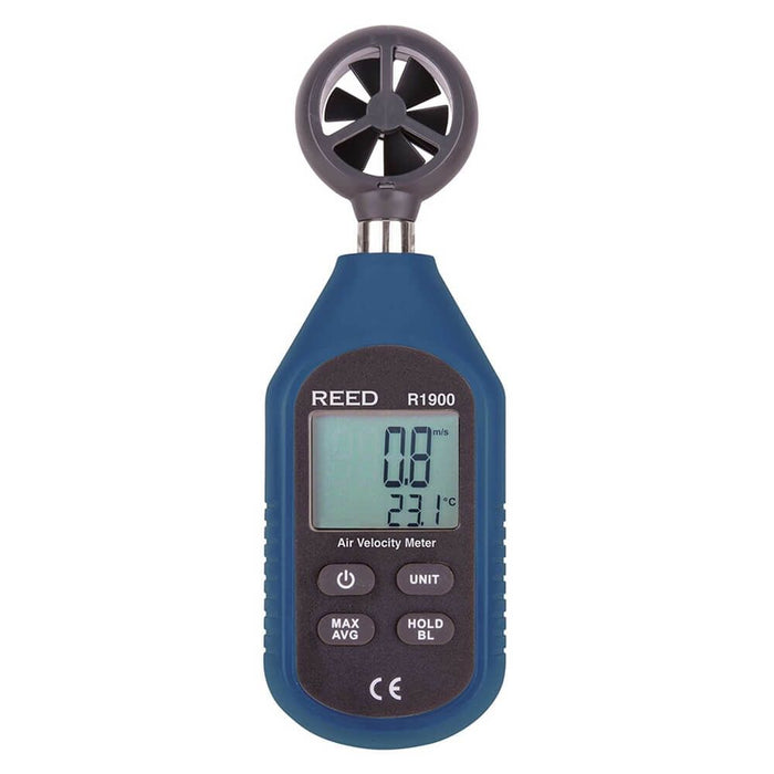What Is A Reed Measurement Reed R1900 Compact Air Velocity Meter (Anemometer) — The Measurement Shop